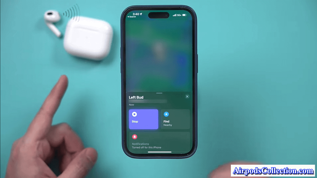 how to find airpods