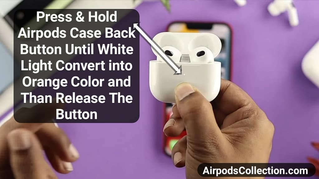 Step-3:How to connect or pair Airpods with iphone 