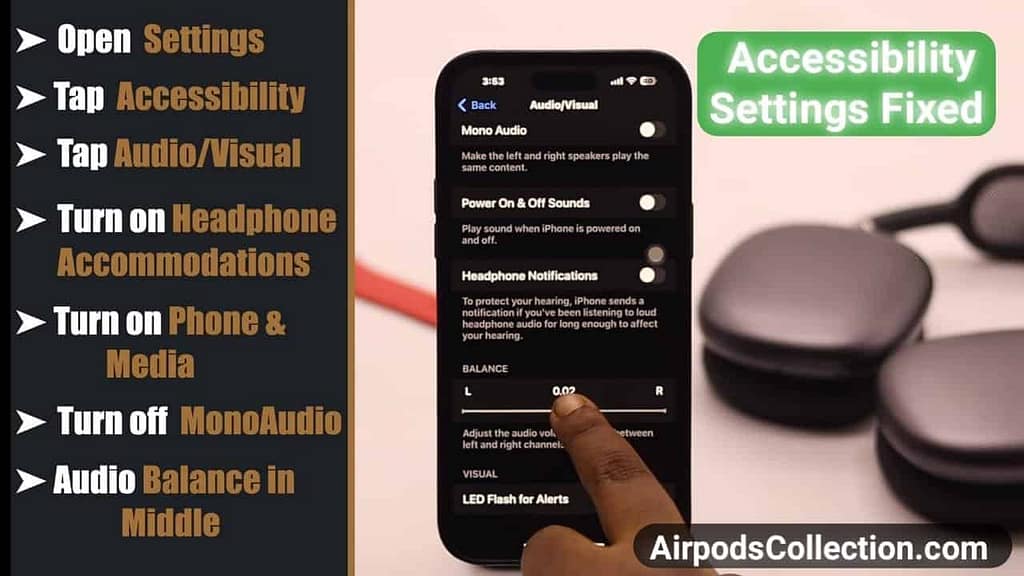 Airpods Max Accessibility Settings Fixed 