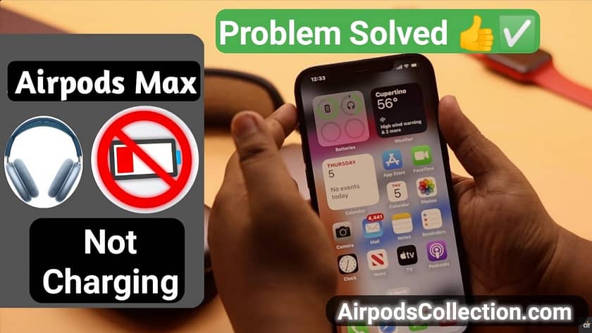 Why Airpod pro Max not Charging
